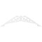 Ekena Millwork Pitch Carrillo Architectural Grade PVC Gable Pediment, 36"W x 12"H x 1"P (8/12) GPP036X012X100CRL - alternate 5